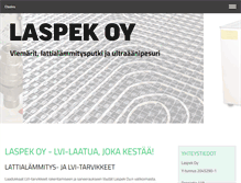 Tablet Screenshot of laspek.com